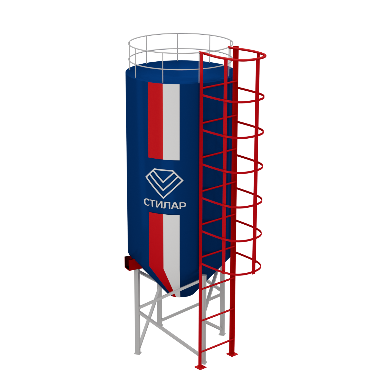 Цельносварный силос  50 м³ от производителя
